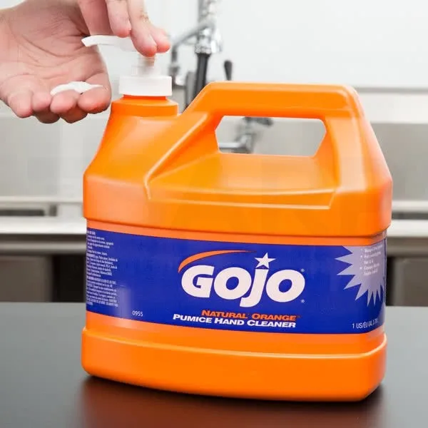 Gojo น้ำยาล้างมือขจัดคราบแบบขวดฝาปั้ม รุ่น 0955-04 ขนาด 1 แกลลอน - Image 3