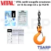 VITAL รอกโซ่ ระบบลูกปืน ความสามารถยก 1.5 ตัน ยกสูง 2.5 ม. รุ่น VL5-15 - Image 3