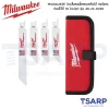 MILWAUKEE ชุดใบเลื่อยแฮ็คซอลตัดไม้ ท่อโลหะบาง ท่อพีวีซี (10 ใบ) รุ่น 49-22-0220 - Image 3
