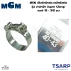 MGM เข็มขัดรัดท่อ เหล็กรัดท่อ รุ่นงานหนัก Super Clamp เบอร์ 17 - 310 มม. - Image 2