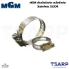MGM เข็มขัดรัดท่อ เหล็กรัดท่อ Stainless SS304 ขนาด 5.6 - 311 มม. - Image 2