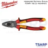 MILWAUKEE คีมปากตรง ขนาด 180 มม. หุ้มฉนวนกันไฟฟ้า VDE รุ่น 4932464572 - Image 2