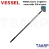 VESSEL ไขควง Megadora แกนบาง No.910 ปากแฉก - Image 4