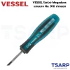 VESSEL ไขควง Megadora แกนบาง No.910 ปากแฉก - Image 3