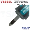 VESSEL ไขควง Megadora แกนสั้น No.920 ปากแฉก ขนาด PH1 x 25 มม. - Image 3