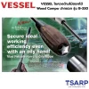 VESSEL ไขควงด้ามไม้ตอกได้ Wood Compo ปากแฉก รุ่น B-330 - Image 2