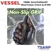 VESSEL ไขควงด้ามไม้ตอกได้ Wood Compo ปากแบน รุ่น B-330 - Image 3