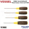 VESSEL ไขควงด้ามไม้ Wood Compo หัว TX ขนาด T10-T40 รุ่น B-340TX - Image 2