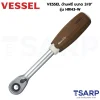 VESSEL ด้ามฟรี Wood-Compo Ratchet ขนาด 3/8" รุ่น HRH3-W - Image 2