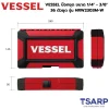 VESSEL บ๊อกชุด ขนาด 1/4" - 3/8" 36 ตัวชุด รุ่น HRW2303M-W - Image 5
