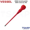 VESSEL ไขควงหัวบอลกันไฟ 1000V ปากแฉก รุ่น 200 - Image 3