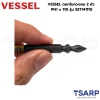VESSEL ดอกไขควงลม 2 หัว PH1 x 110 รุ่น SST141110 - Image 3