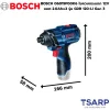 BOSCH 06019F00K6 ไขควงกระแทก 12V แบต 2.0Ahx2 รุ่น GDR 120-LI - Image 2