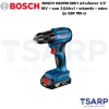 BOSCH 06019K30K1 สว่านไขควงไร้สาย 18V + แบต 2.0Ahx1+ แท่นชาร์จ + กล่องเครื่องมือ รุ่น GSR 185-LI - Image 2