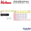 KOKEN 12300M-13 ลูกบ๊อกลมยาว 1/4 นิ้ว 6P ขนาด 7 - 14 มม. - Image 2