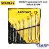 STANLEY ชุดประแจแหวน 75 องศา 8 ชิ้น รุ่น 87-576