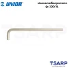 UNIOR 220/3L ประแจหกเหลี่ยมชุบขาวยาว