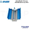 UNIOR S911/5SOS กล่องเครื่องมือ(สั้น) 3 ชั้น+ชุดเครื่องมือ+ถาดใส่ชุดลูกบ็อกซ์ 1/2นิ้ว