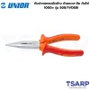 UNIOR 508/1VDEBI คีมปากแหลมตัดข้าง 7นิ้ว ด้ามแดง-ส้ม กันไฟ 1000v. (508VDEBI)
