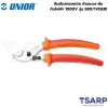 UNIOR 580/1VDEBI คีมตัดสายเคเบิล 9นิ้ว ด้ามแดง-ส้ม กันไฟฟ้า 1000V. (580VDE BI)