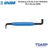 UNIOR 637SL ไขควงแบน2หัว ตัว S ปาก 1.6x10mm ทั้ง2ด้าน