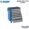 UNIOR 940E4 ตู้ล้อเลื่อน ตู้เปล่า 7 ลิ้นชัก กxยxส=440x720x895mm (940)