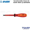 UNIOR 620VDETBI ไขควงหัวหกเหลี่ยม 3 มิล ด้ามแดง-ส้ม กันไฟฟ้า1000V