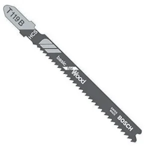 BOSCH 2608630037 T119B ใบเลื่อยจิ๊กซอว์ตัดไม้ (5 ใบ/แพค)