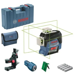 BOSCH เครื่องวัดระดับเลเซอร์แสงเขียว + ขาตั้ง รุ่น GLL3-80CG