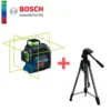 BOSCH เครื่องวัดระดับเลเซอร์แสงเขียว + ขาตั้ง