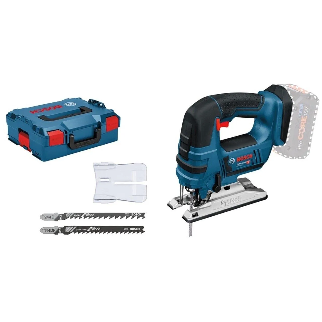 BOSCH จิ๊กซอว์ไร้สาย 18V. รุ่น GST18V-LI B