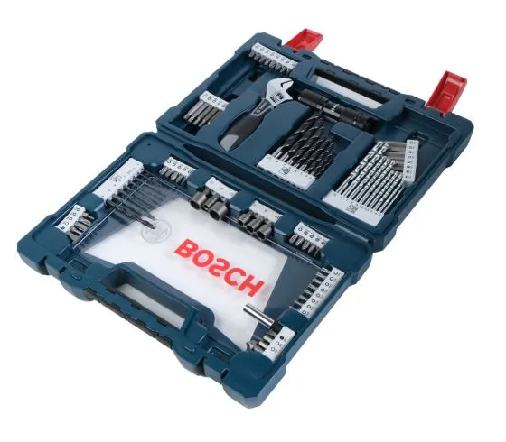 BOSCH อุปกรณ์เสริม V-line 83 ชิ้น Blue Set