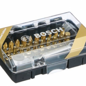 BOSCH ชุดดอกไขควง + หัวบล็อก + ด้ามฟรี 27 ตัว/ชุด