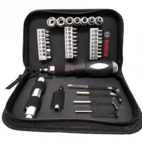 BOSCH ชุดกระเป๋าพร้อมเครื่องมือช่าง อุปกรณ์ 38 ชิ้น