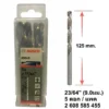 BOSCH 2608585455 ดอกสว่านเจาะเหล็กก้านกลม HSS-G
