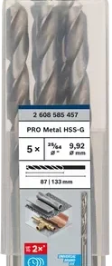 BOSCH 2608585457 ดอกสว่านเจาะเหล็กก้านกลม HSS-G