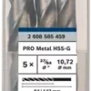 BOSCH 2608585459 ดอกสว่านเจาะเหล็กก้านกลม HSS-G