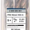 BOSCH 2608585461 ดอกสว่านเจาะเหล็กก้านกลม HSS-G