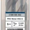 BOSCH 2608585462 ดอกสว่านเจาะเหล็กก้านกลม HSS-G