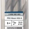BOSCH 2608585463 ดอกสว่านเจาะเหล็กก้านกลม HSS-G