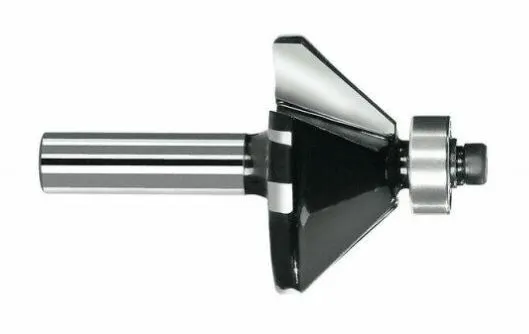 BOSCH 2608628416 ดอกเร้าเตอร์ ตีเอียง 45 ปลายลูกปืน แกน 1/4 นิ้ว