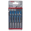 BOSCH 2608631017 T127D ใบเลื่อยจิ๊กซอว์ตัดอลูมิเนียม (5 ใบ/แพค)
