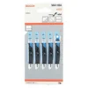 BOSCH 2608631781 MA118A ใบเลื่อยจิ๊กซอว์ตัดเหล็ก (5ใบ/แพค)