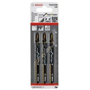 BOSCH 2608633176 T341HM ใบเลื่อยจิ๊กซอว์ตัดไฟเบอร์ซีเมนต์ (5 ใบ/แพค)