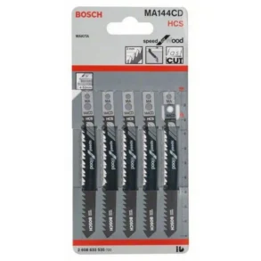 BOSCH 2608633535 MA144CD ใบเลื่อยจิ๊กซอว์ตัดไม้ (5 ใบ/แพค)