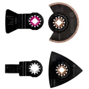 BOSCH 2608661695 SET อุปกรณ์เสริมเครื่องมืออเนกประสงค์ ชุด Tling รุ่น GOP 4 ชิ้น/ชุด