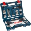 BOSCH ชุดดอกสว่าน + ดอกไขควง V-Line 91 ชิ้น