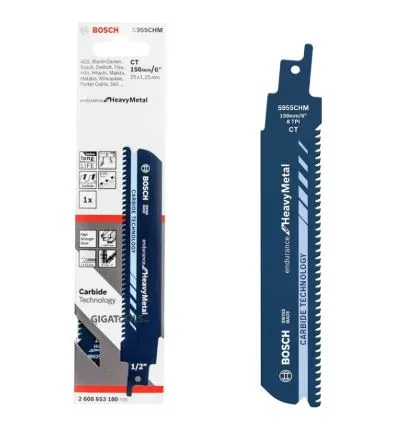 BOSCH 2608653180 S955CHM ใบเลื่อยอเนกประสงค์ตัดเหล็ก