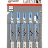 BOSCH 2608634505 T118AF ใบเลื่อยจิ๊กซอว์ตัดเหล็ก (5 ใบ/แพค)
