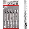 BOSCH 2608634567 T144DF ใบเลื่อยจิ๊กซอว์ตัดไม้เนื้อแข็ง (5 ใบ/แพค)